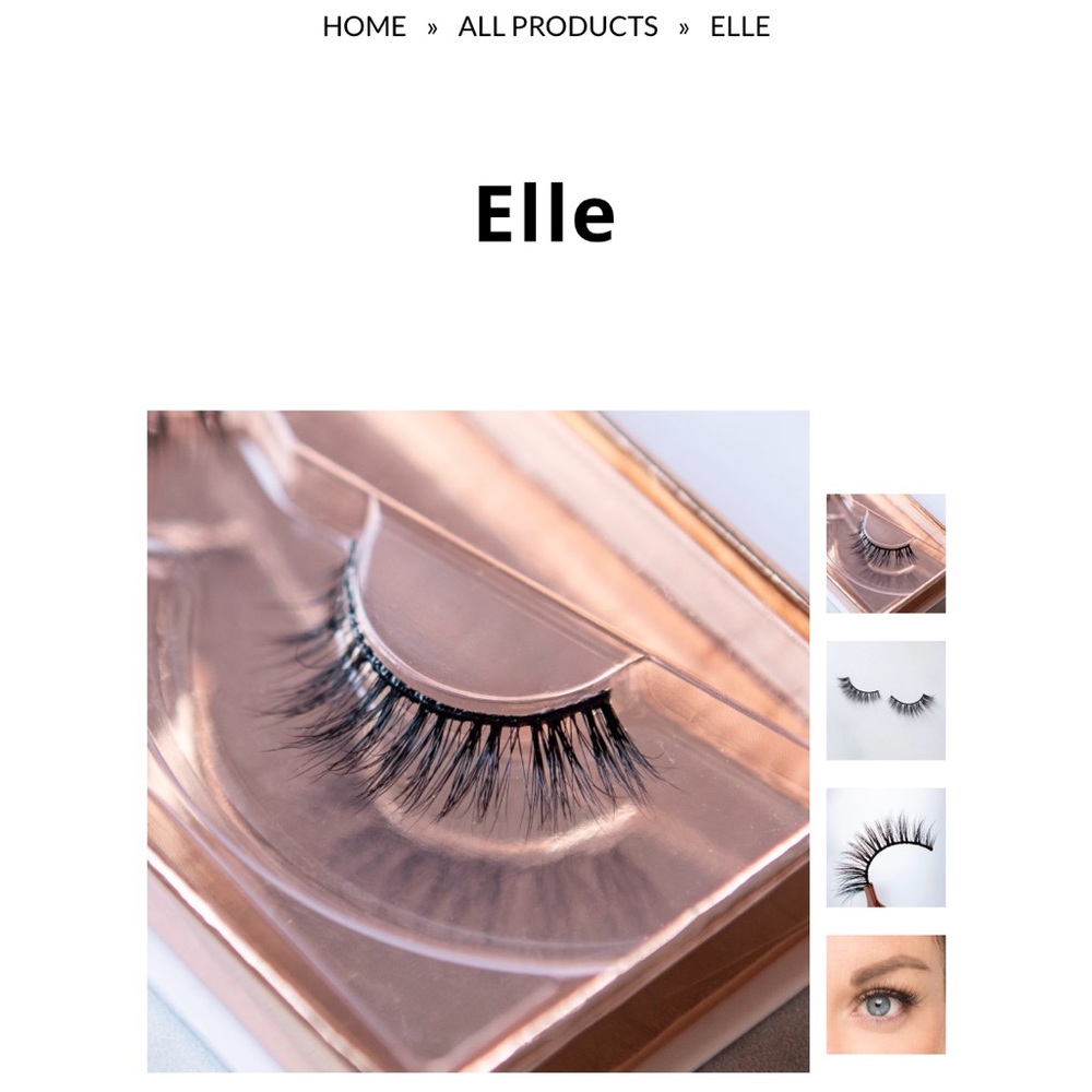 Virago Babe Lashes-2 pairs never opened Elle and Raven